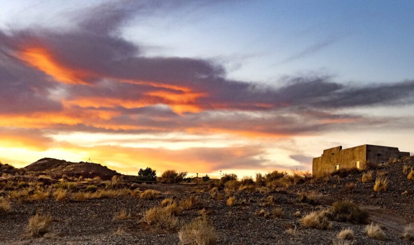 desert sunset