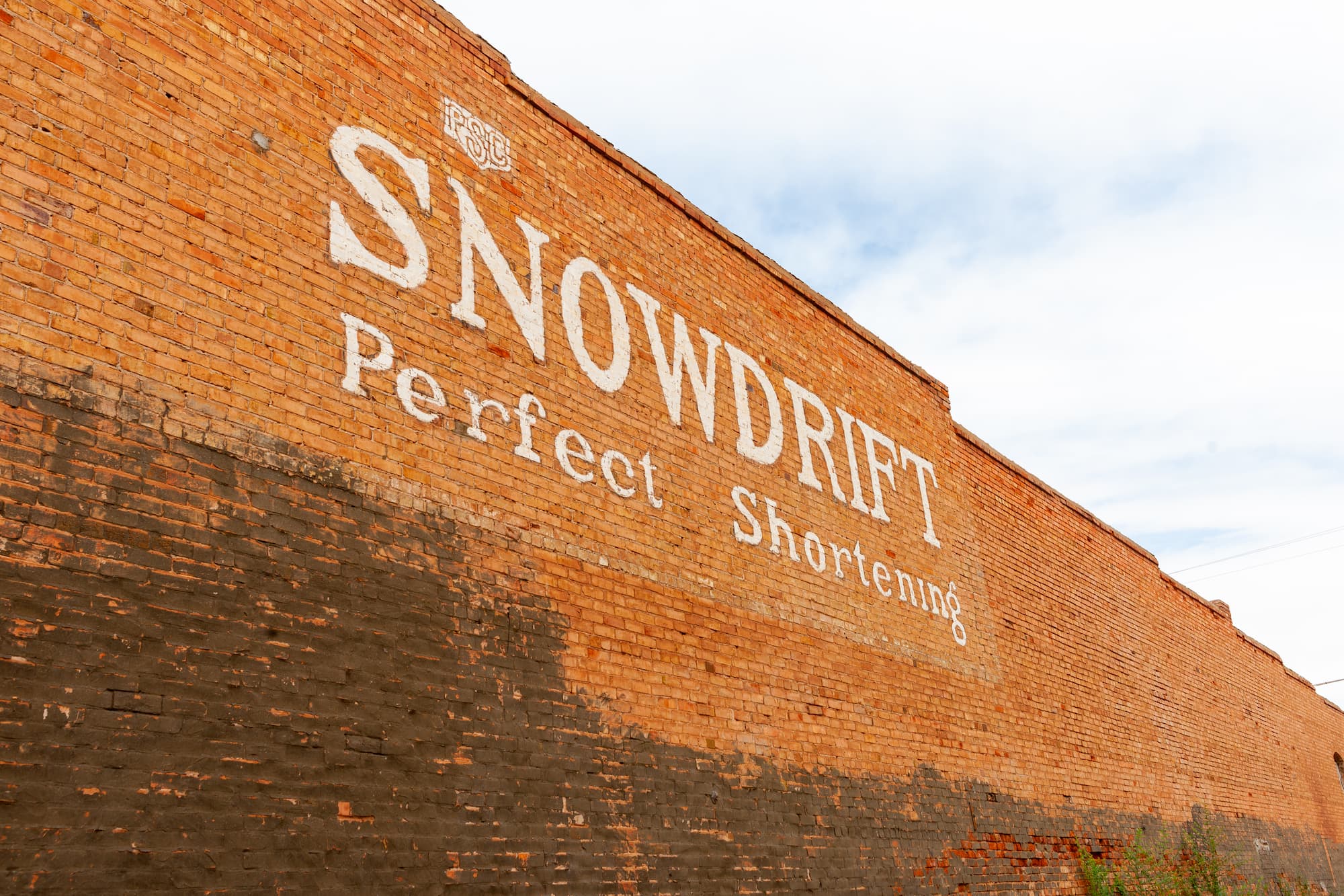Snowdrift Perfect Shortening Sign